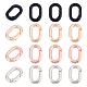 16Pcs 4 Colors Alloy Spring Gate Rings(FIND-PH0009-48)-1