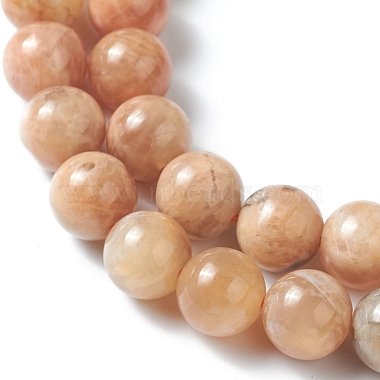 Natural Sunstone Beads Strands(G-M373-01A)-2