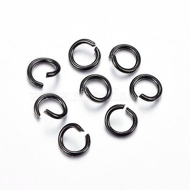 Gunmetal Ring 304 Stainless Steel Open Jump Rings