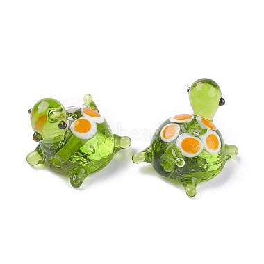 Handmade Lampwork Beads(LAMP-D015-03G)-3