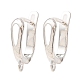 Brass Hoop Earring Findings(KK-L148-07P)-1