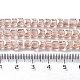 Chapelets de perles en verre galvanoplastique(EGLA-R030-4x4mm-28)-3