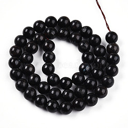 Natural Kyanite/Cyanite/Disthene Beads Strands, Round, 8mm, Hole: 0.9mm, about 49pcs/strand, 15.59''(39.6cm)(G-T140-8mm-05)