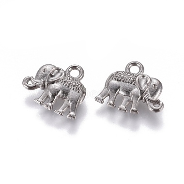 Vintage Elephant Charms(X-PALLOY-ZN-47017-B-FF)-2