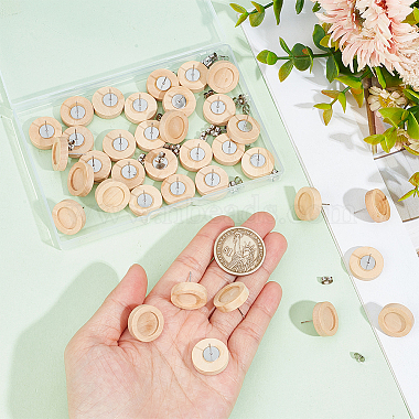 40Pcs Wooden Stud Earring Findings(FIND-SC0008-96A)-3