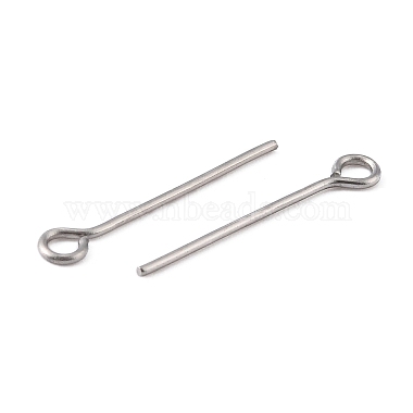 3.2cm Stainless Steel Color 304 Stainless Steel Eye Pins