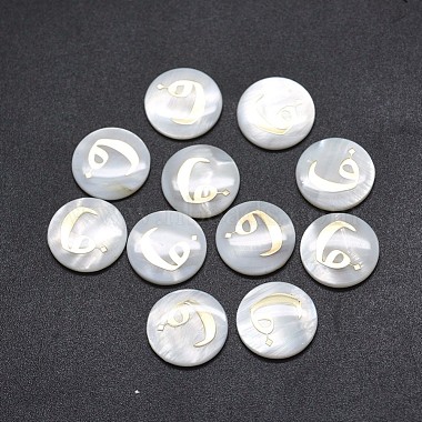 Cabochons de concha(SSHEL-E568-B02)-2