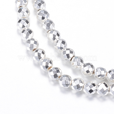 4mm Round Non-magnetic Hematite Beads