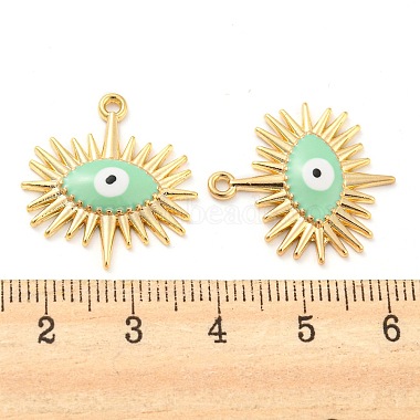 Alloy Enamel Pendants(ENAM-P166-01KCG-E)-3