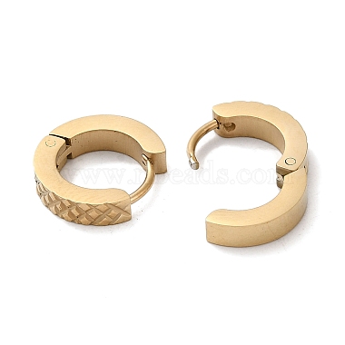 304 Stainless Steel Hoop Earrings(EJEW-Q781-01G)-2