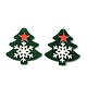 Акриловые подвески с рождественским принтом(SACR-G019-A05)-1