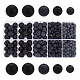 ARRICRAFT 314pcs 4 Styles Synthetic Black Stone Beads Strands(G-AR0005-33)-1
