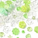 60G Opaque & Transparent Acrylic Beads(MACR-YW0003-82C)-1