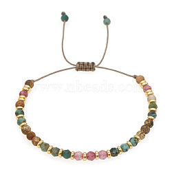 Vintage style gemstone beaded bracelet with unique European and American design.(BD1017)