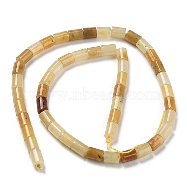 Natural Topaz Jade Beads Strands(G-Q1008-A15)-2
