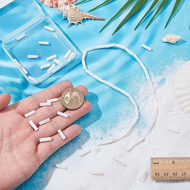 2 Strands Natural Freshwater Shell Beads Strands(BSHE-WR0001-03)-3