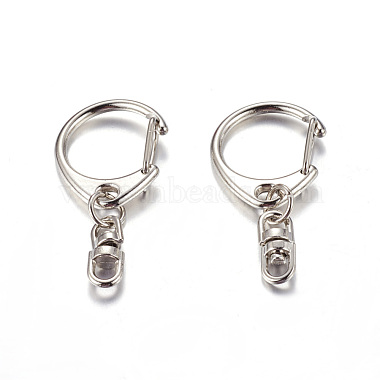 Iron Keychain Clasp Findings(X-E546-1)-2