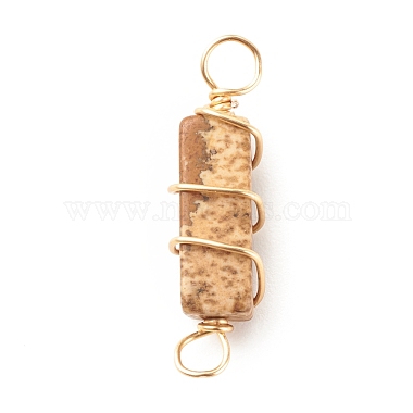 Natural Picture Jasper Connector Charms(PALLOY-JF01580-04)-2