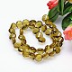Faceted Flat Round Imitation Austrian Crystal Bead Strands(G-M193-10mm-19A)-2