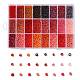 288G 24 Colors Glass Seed Beads(SEED-JQ0005-01B-3mm)-1