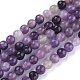 Natural Lepidolite/Purple Mica Stone Beads Strands(X-G-K415-4mm)-2