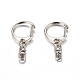 Iron Keychain Clasp Findings(X-E546-1)-2