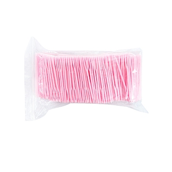Plastic Yarn Knitting Needles, Big Eye Blunt Needles, Children Craft Needle, Pink, 55mm, 1000pcs/bag