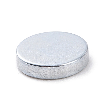 Small Circle Magnets, Button Magnets, Strong Magnets Fridge, Platinum, 6x1.4mm