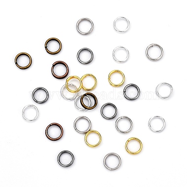 Mixed Color Iron Split Rings(JRD5MM-M)-2
