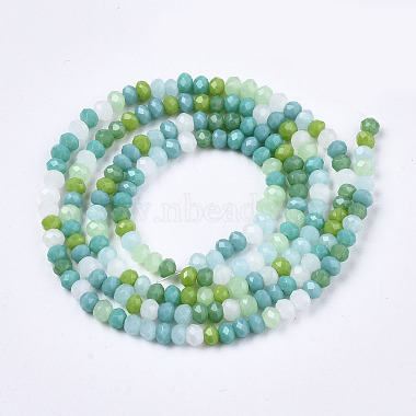 Chapelets de perles en verre opaques(X-GLAA-T006-07-A02)-2