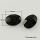 Diamante de imitación de cristal en punta(RGLA-Q011-10x14mm-25)-1