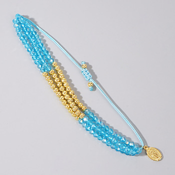 Quartz Beaded Bracelet for Women, Fashionable and Versatile Summer Accessory