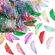 140St&uuml;ck 7 Farben transparente Acrylanh&auml;nger(OACR-YW0003-50)-2