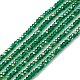 Transparent Electroplate Glass Beads Strands(EGLA-F156-AB04)-1