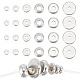 180Pcs 6 Styles 202 Stainless Steel Spacer Beads Sets(STAS-AR0001-67)-1