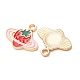 Alloy Enamel Pendants(AL-CBA3036-01G-01)-3
