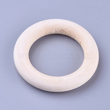 Unfertige Holzverbindungsringe(X-WOOD-F002-01-40mm)-2