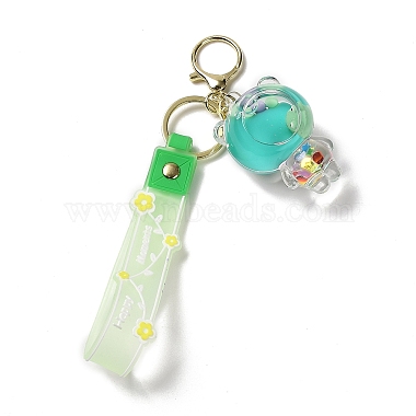 Mixed Bottle Acrylic Pendant Keychain Decoration(KEYC-D018-07)-2