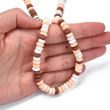 Handmade Polymer Clay Beads Strands(CLAY-N008-008S)-5