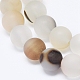 Natural Dendritic Agate Beads Strands(G-D0005-21-8mm)-3