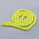 perles imitation jade rondes de fils de verre(X-DGLA-S076-8mm-09)-2