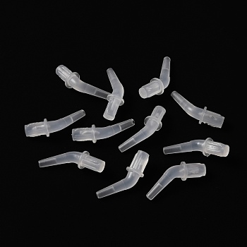 Plastic Replacement Pen Heads, Angled Tips, for 5D Diamond Painting Drill Pen, Ghost White, 24.5~25x7mm