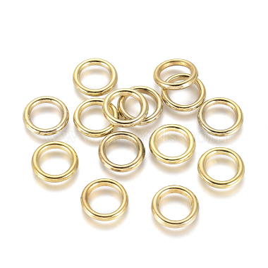 Antique Golden Ring Plastic Linking Rings