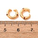 Brass Micro Pave Violet Cubic Zirconia Clasps(KK-CBA25B2-05G)-2