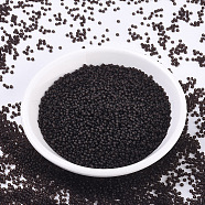 MIYUKI Round Rocailles Beads, Japanese Seed Beads, 11/0, (RR135F) Matte Transparent Root Beer, 2x1.3mm, Hole: 0.8mm, about 5500pcs/50g(SEED-X0054-RR0135F)