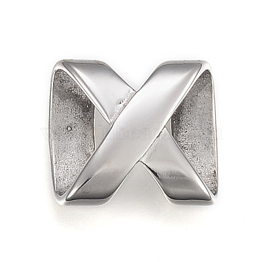 Stainless Steel Color Infinity Stainless Steel Slide Charms