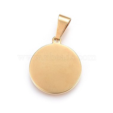 Pendentifs en 304 acier inoxydable(STAS-P211-28G)-2