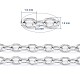3.28 Feet 304 Stainless Steel Cable Chains(X-CHS-F007-01P-A)-2