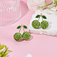 2Pcs Alloy Cherry Charms(FIND-TA0009-30F)-4