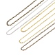 Iron Curb Chains Necklace for Men Women(NJEW-JN03959-02)-2